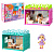 Игровой набор Мой маленький мир Столовая и ванная 1toy Т26710